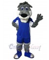 Wolf mascot costume