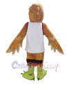 Hawk mascot costume