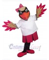 Cardinal Bird mascot costume