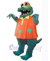 Crocodile mascot costume