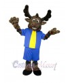 Moose mascot costume