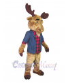 Moose mascot costume