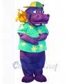 Hippo mascot costume