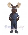 Moose mascot costume