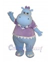 Hippo mascot costume