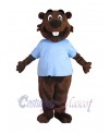 Beaver mascot costume