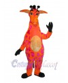 Giraffe mascot costume