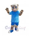 Cheetah mascot costume