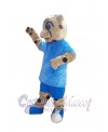 Cheetah mascot costume