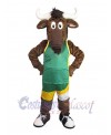 Bull mascot costume