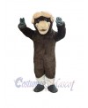 Muskox mascot costume