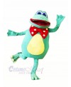 Happy Female Frog Mascot Costumes Cartoon