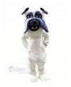 Lightweight White Bulldog Mascot Costumes