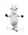 Plush White Goat Mascot Costumes 