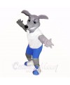 Greyhound Dog With White Shirt Mascot Costumes School 