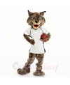 Sport Bobcats with White Shirt Mascot Costumes college