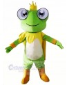 King Frog Mascot Costumes Cartoon