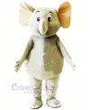 Little Cute Grey Elephant Mascot Costumes Cartoon	