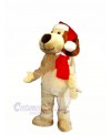 Christmas Dog with Big Nose Mascot Costumes Animal