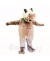 Smiling Friendly Lightweight Hippo Mascot Costumes Cartoon