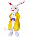 Rabbit with Yellow Jacket Mascot Costumes Animal