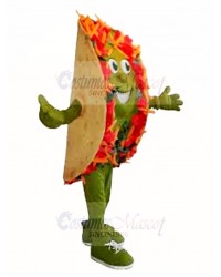 Taco Food Mascot Costume 