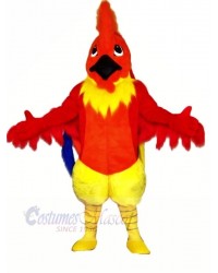 Funny Red Rooster Mascot Costumes Cartoon