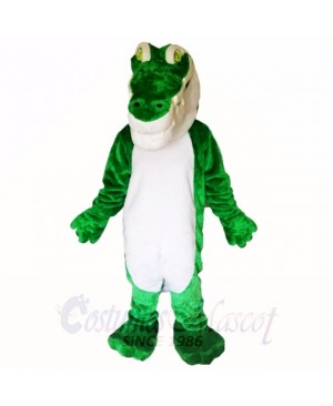 Green Crocodile Lightweight Mascot Costumes Adult