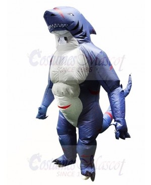 Muscular Monster Shark Inflatable Costume