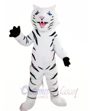 Fierce White Tiger Mascot Costumes 