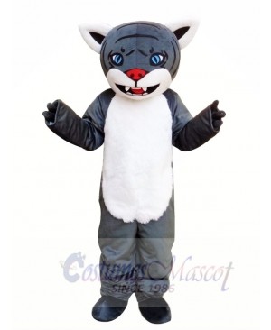 Grey Cartton Tiger Mascot Costume Free Shipping 