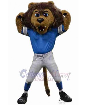 Soccer Lion Mascot Costume