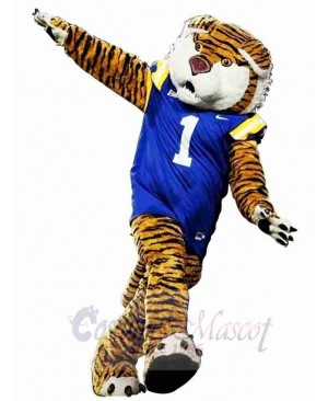 Sporty Tiger Mascot Costume