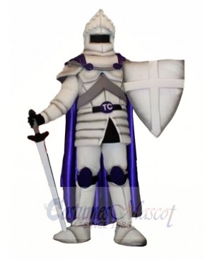 Commander Knight Mascot Costume 