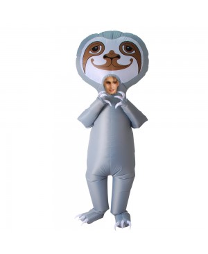 Cute Sloth Inflatable Costume Halloween Christmas Costume for Adult/Kid