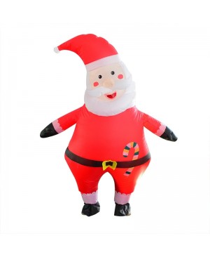 Santa Claus Inflatable Costume Halloween Christmas Costume for Adult Candy Santa