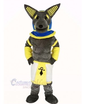 Gray Wolf Mascot Costume