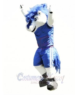 College Sport Horse Mascot Costume Free Shipping 