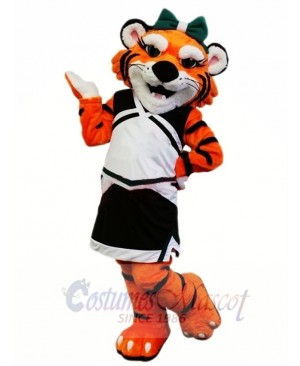 Sport Female Tiger Mascot Costume 