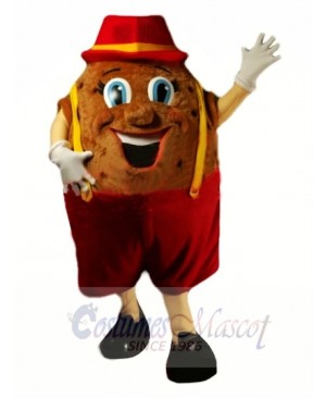 Happy Potato Mascot Costume 