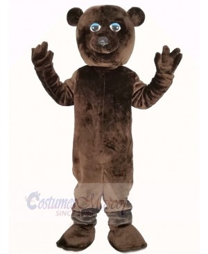 Cool Brown Bear Mascot Costume