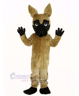 Brown Dane Dog Mascot Costume Animal