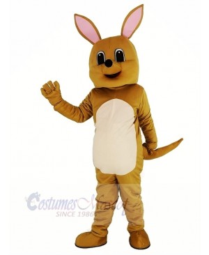 Cute Brown Kangaroo Mascot Costume Animal