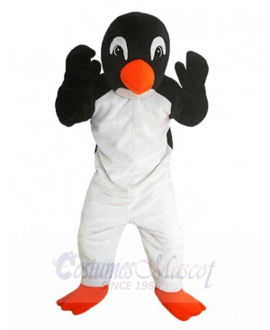 Cute Black and White Penguin Baby Mascot Costume Animal