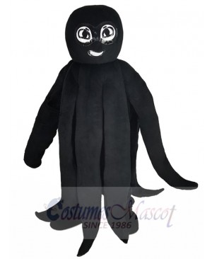 Funny Black Octopus Mascot Costume Marine Animal