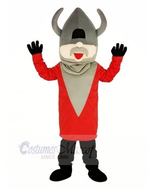 Madcap Viking with Red Coat Mascot Costume People