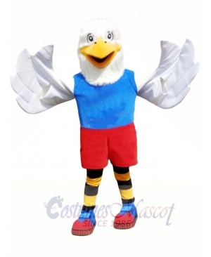 Superb College Eagle Mascot Costume 