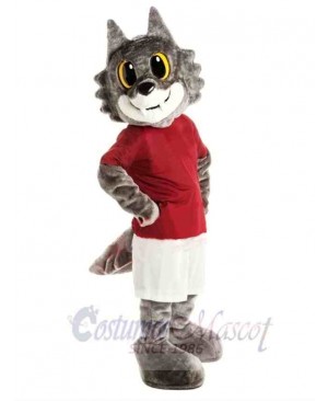 Super Lovely Wolf Mascot Costume 