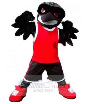 Sporty College Raven Mascot Costume 