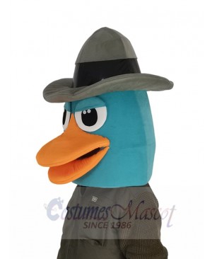 Perry the Platypus Mascot Costume Animal Head Only